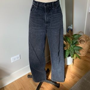 Levi ribcage straight jeans